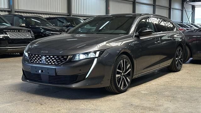 Grijs Gebruikt 2021 Peugeot 508 SW GT Stationwagen | € 15.488 - Afbeelding 1/4
