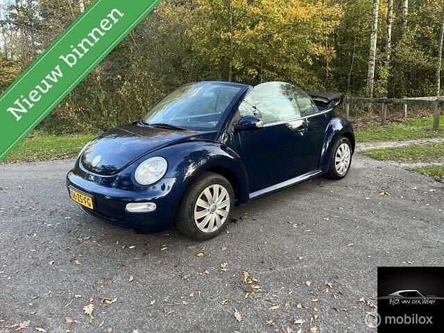 Blauw Gebruikt 2003 VW Beetle Highline Cabriolet | € 2.150 (Goede deal) - Afbeelding 1/3