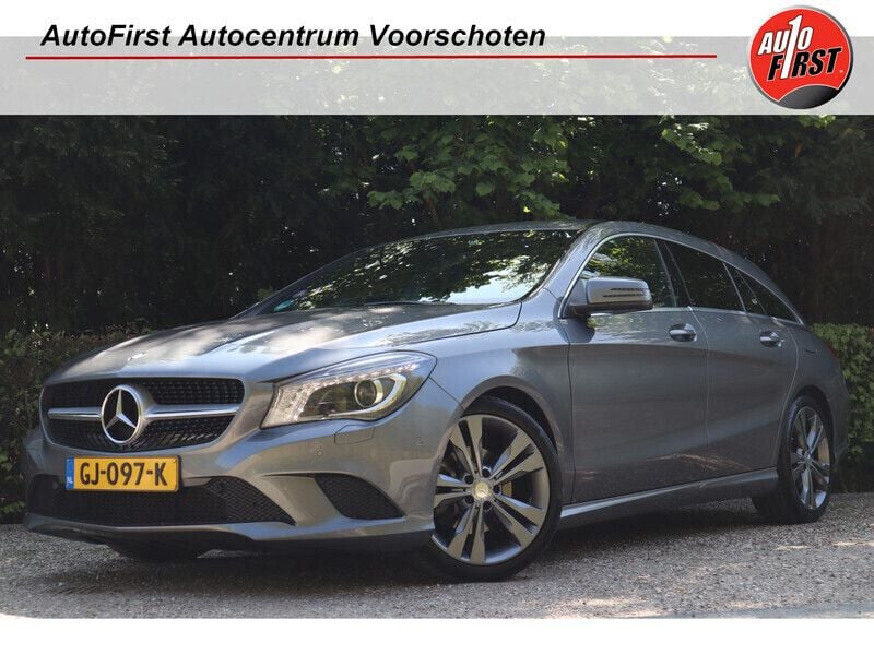 Grijs Gebruikt 2015 Mercedes CLA180 Shooting Brake Ambition Stationwagen | € 16.900 (Goede deal) - Afbeelding 1/4