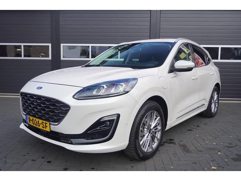 Wit Gebruikt 2021 Ford Kuga Vignale SUV | € 22.500 (Super prijs) - Afbeelding 1/4