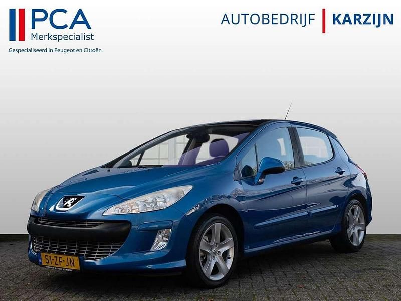 Blauw Gebruikt 2008 Peugeot 308 Hatchback | € 3.650 - Afbeelding 1/4