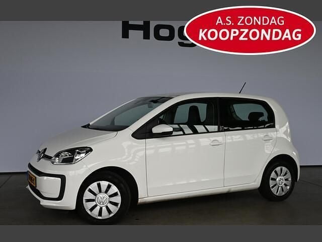 Wit, metallic lak Gebruikt 2018 VW up! move up! Hatchback | € 5.940 (Eerlijke prijs) - Afbeelding 1/4
