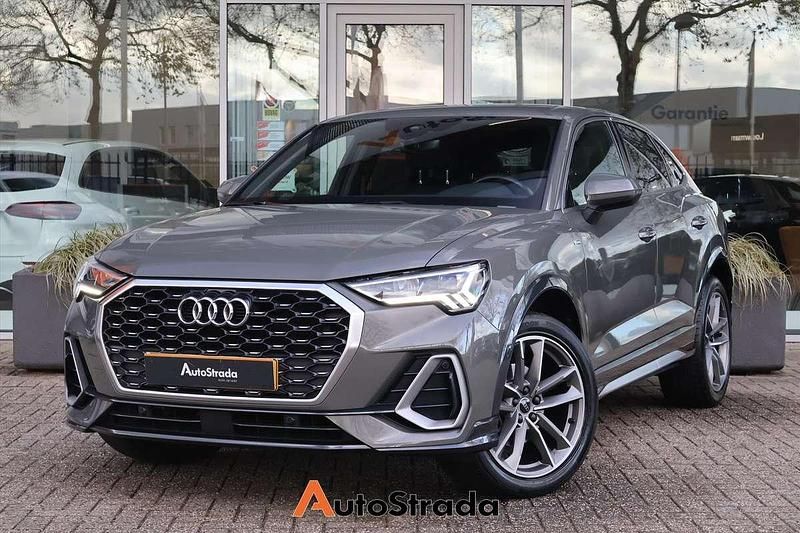 Grijs Gebruikt 2021 Audi Q3 Sportback S-Line SUV | € 33.900 (Goede deal) - Afbeelding 1/4