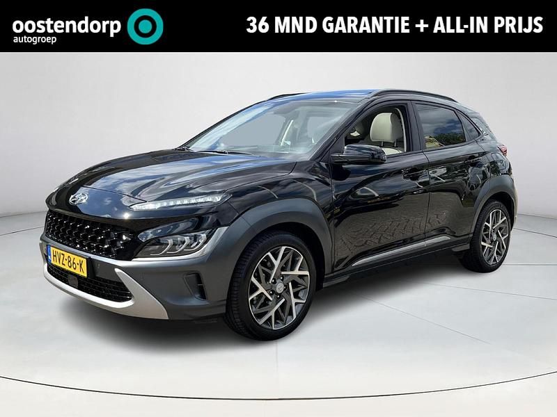 Zwart Gebruikt 2022 Hyundai Kona SUV | € 27.880 (Iets duurder) - Afbeelding 1/4