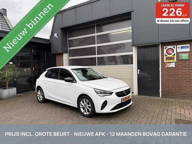 Wit Gebruikt 2022 Opel Corsa Elegance Hatchback | € 13.950 (Eerlijke prijs) - Afbeelding 1/4
