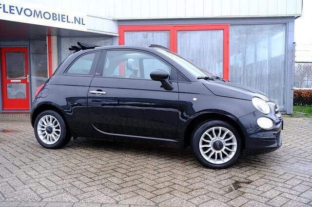 Occasion Fiat 500C Pop 60 PK (44 kW) 2017 Zwart (metallic) Cabriolet