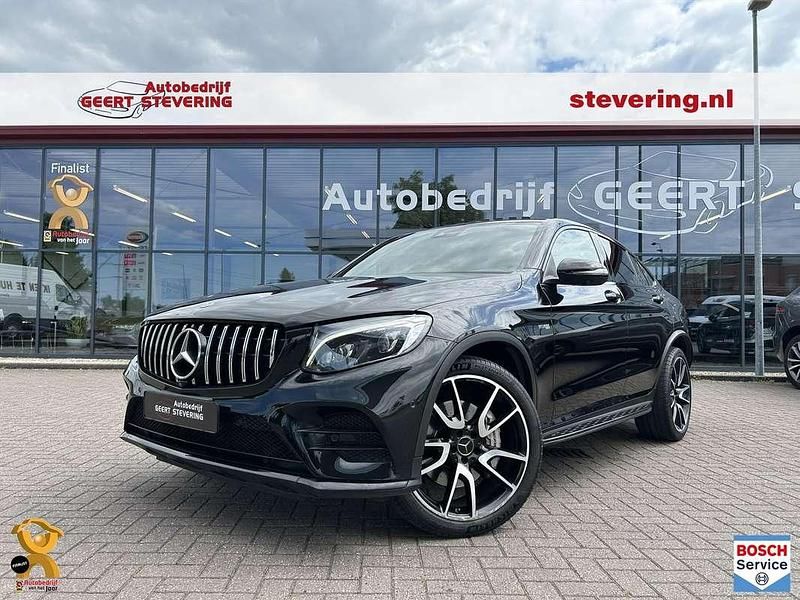 Occasion Mercedes GLC43 AMG AMG 367 PK (269 kW) 2018 Zwart Coupé