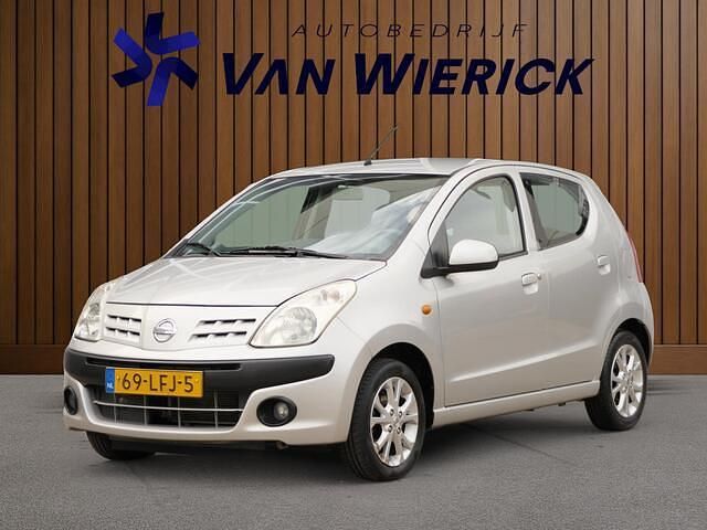 Grijs Gebruikt 2010 Nissan Pixo Hatchback | € 3.445 (Eerlijke prijs) - Afbeelding 1/4