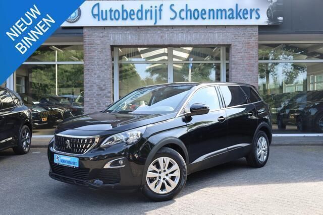 Zwart Gebruikt 2020 Peugeot 5008 Active MPV | € 18.995 (Goede deal) - Afbeelding 1/4