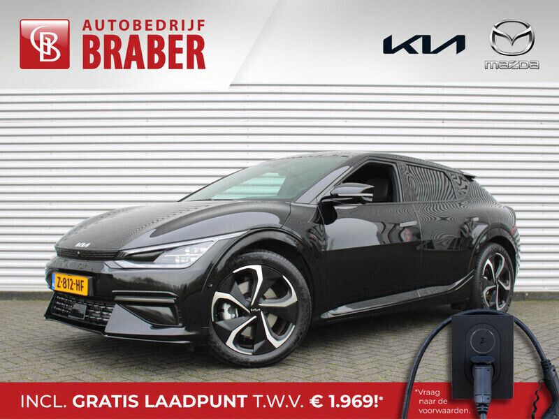 Zwart Gebruikt 2024 Kia EV6 4 SUV | € 50.495 - Afbeelding 1/4