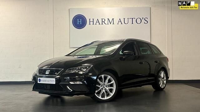 Zwart Gebruikt 2018 Seat Leon ST FR Stationwagen | € 16.499 (Eerlijke prijs) - Afbeelding 1/4