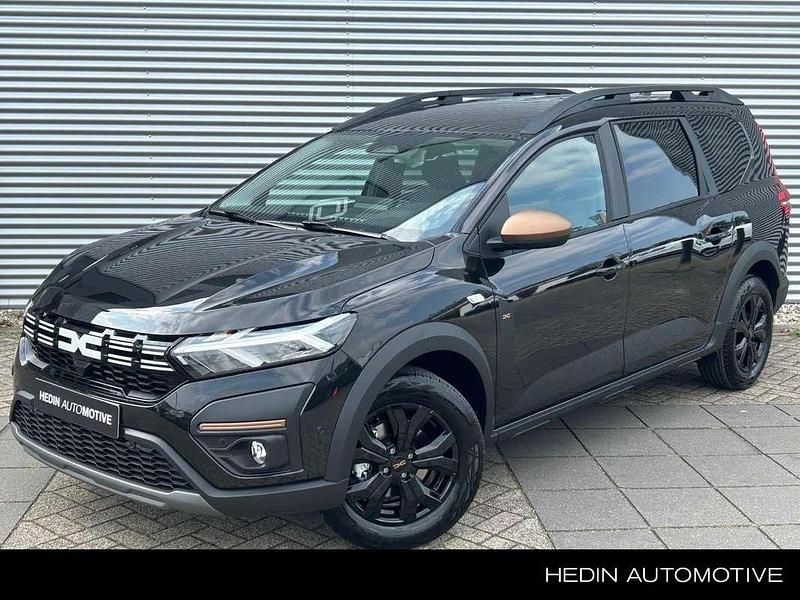 Zwart Nieuw 2024 Dacia Jogger Extreme MPV | € 29.150 (Eerlijke prijs) - Afbeelding 1/4