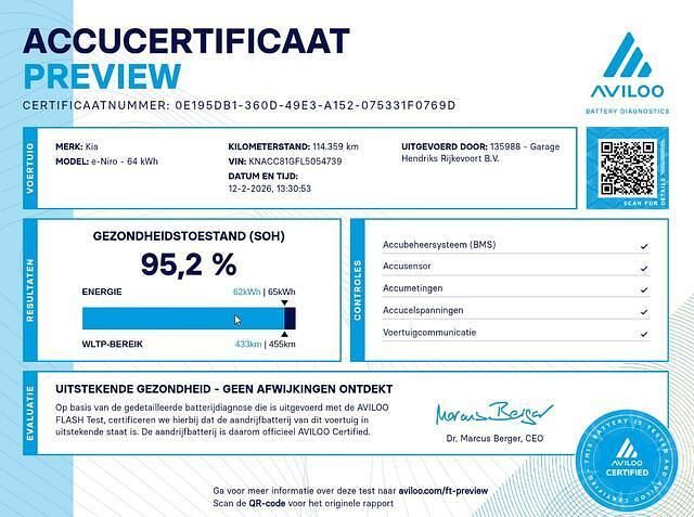 Occasion Kia e-Niro 150 kW (204 PK) 2020 Grijs SUV