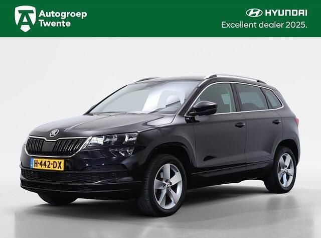 Zwart Gebruikt 2020 Skoda Karoq SUV | € 18.450 (Goede deal) - Afbeelding 1/4