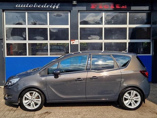 Grijs Gebruikt 2015 Opel Meriva MPV | € 10.995 (Eerlijke prijs) - Afbeelding 1/4