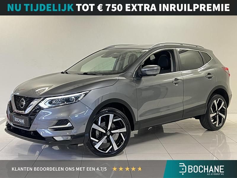 Grijs Gebruikt 2020 Nissan Qashqai Tekna SUV | € 20.995 (Eerlijke prijs) - Afbeelding 1/4
