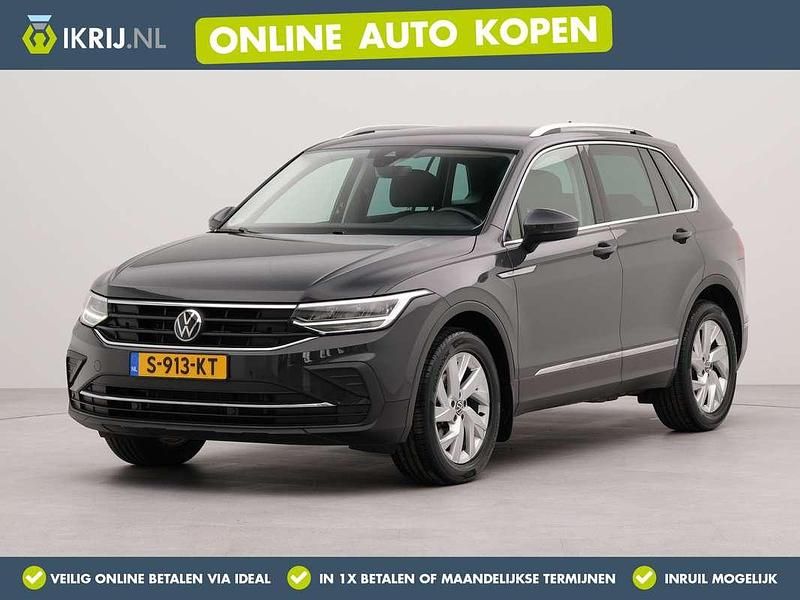 Grijs Gebruikt 2022 VW Tiguan Elegance SUV | € 32.950 (Eerlijke prijs) - Afbeelding 1/3