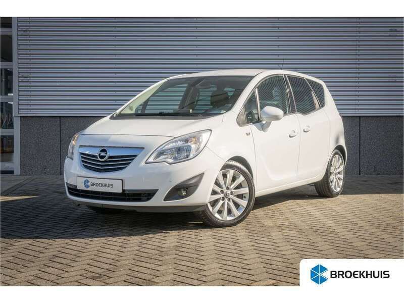 Wit Gebruikt 2013 Opel Meriva Cosmo MPV | € 9.950 (Eerlijke prijs) - Afbeelding 1/4