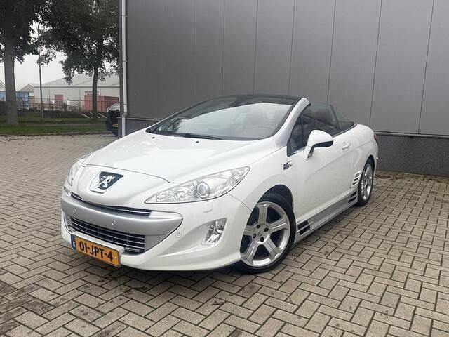 Wit Gebruikt 2009 Peugeot 308 CC Cabriolet | € 7.250 (Eerlijke prijs) - Afbeelding 1/4