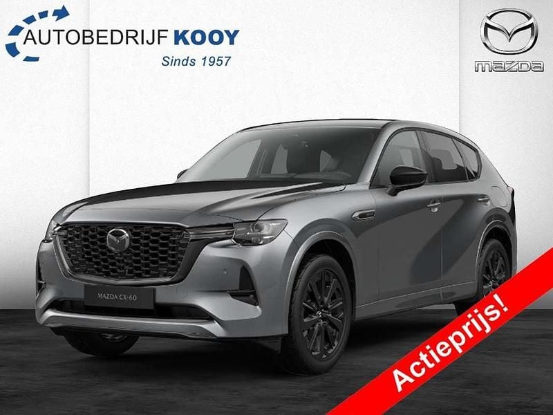 Grijs Nieuw 2025 Mazda CX-60 Homura-Line SUV | € 65.040 (Eerlijke prijs) - Afbeelding 1/3