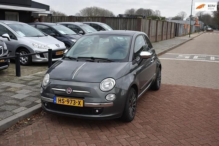 Grijs Occasion 2013 Fiat 500 Launch Edition Hatchback | € 6.450 (Eerlijke prijs) - Afbeelding 1/4