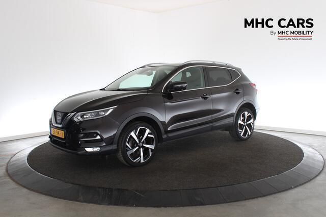 Paars, metallic lak Gebruikt 2018 Nissan Qashqai Tekna SUV | € 15.600 (Eerlijke prijs) - Afbeelding 1/4