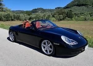 Zwart Gebruikt 1997 Porsche Boxster Cabriolet | € 25.000 - Afbeelding 1/4