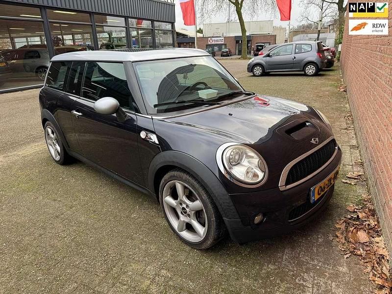 Zwart Gebruikt 2008 Mini Cooper S Clubman Chili Stationwagen | € 2.999 (Iets duurder) - Afbeelding 1/4