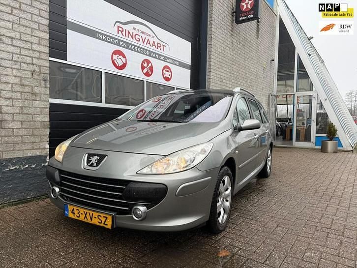 Grijs Occasion 2007 Peugeot 307 Premium Stationwagen | € 2.499 (Eerlijke prijs) - Afbeelding 1/4