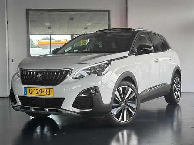 Wit Gebruikt 2019 Peugeot 3008 Premium SUV | € 15.450 (Eerlijke prijs) - Afbeelding 1/4