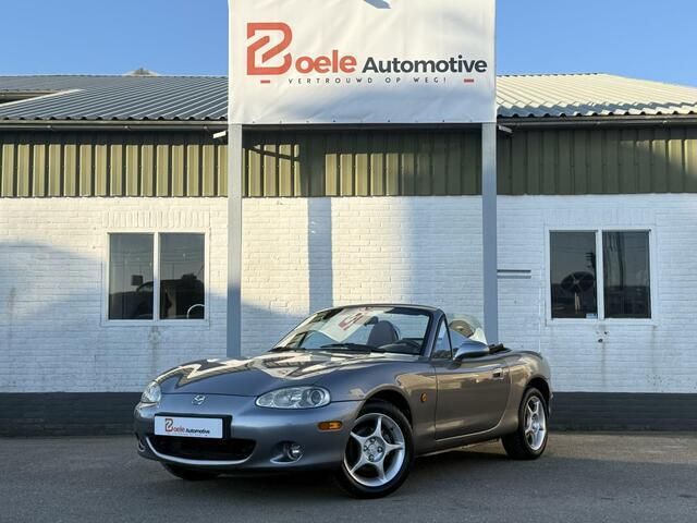 Grijs Gebruikt 2002 Mazda MX5 Cabriolet | € 5.495 (Eerlijke prijs) - Afbeelding 1/4