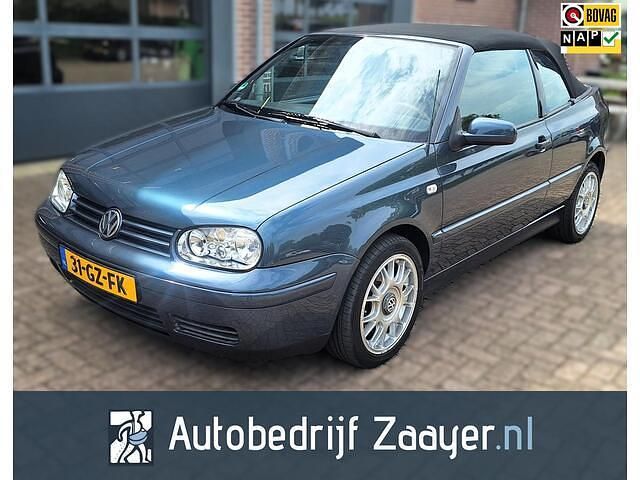 Blauw Gebruikt 2001 VW Golf Cabriolet Highline Cabriolet | € 6.950 - Afbeelding 1/4