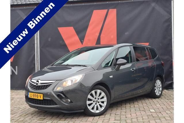 Grijs, metallic lak Gebruikt 2015 Opel Zafira Tourer Cosmo MPV | € 8.748 (Eerlijke prijs) - Afbeelding 1/4