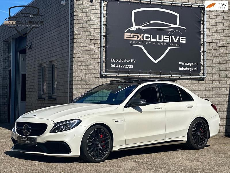 Wit Gebruikt 2017 Mercedes S63 AMG AMG Sedan | € 44.950 (Super prijs) - Afbeelding 1/4