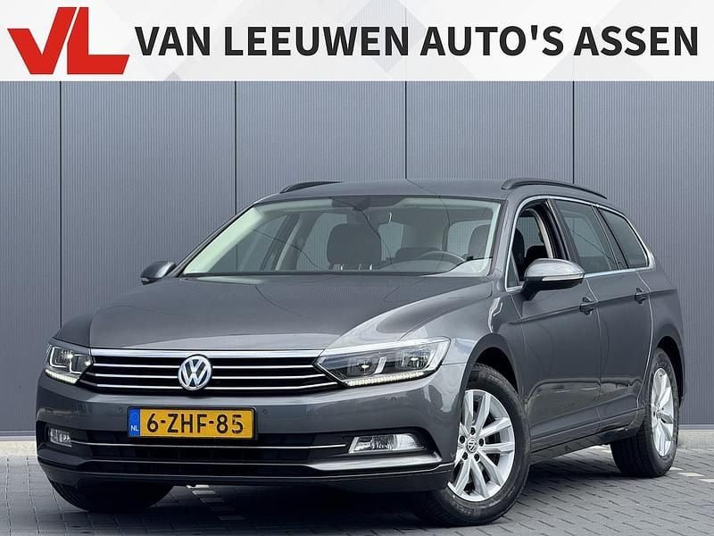 Grijs (metallic) Occasion 2014 VW Passat Comfortline Stationwagen | € 8.248 (Eerlijke prijs) - Afbeelding 1/4