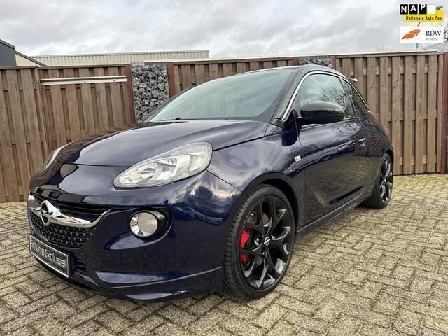 Blauw Gebruikt 2017 Opel Adam S Hatchback | € 11.950 (Iets duurder) - Afbeelding 1/4