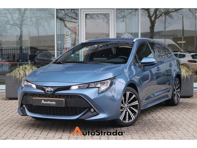 Blauw Occasion 2021 Toyota Corolla Business Edition Stationwagen | € 20.700 (Eerlijke prijs) - Afbeelding 1/4
