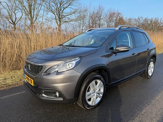 Grijs Occasion 2019 Peugeot 2008 Signature Sky SUV | € 7.900 (Goede deal) - Afbeelding 1/4