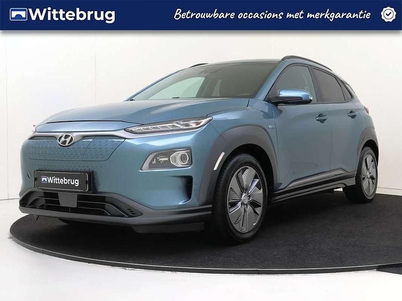 Blauw Occasion 2020 Hyundai Kona Premium SUV | € 15.925 (Eerlijke prijs) - Afbeelding 1/3
