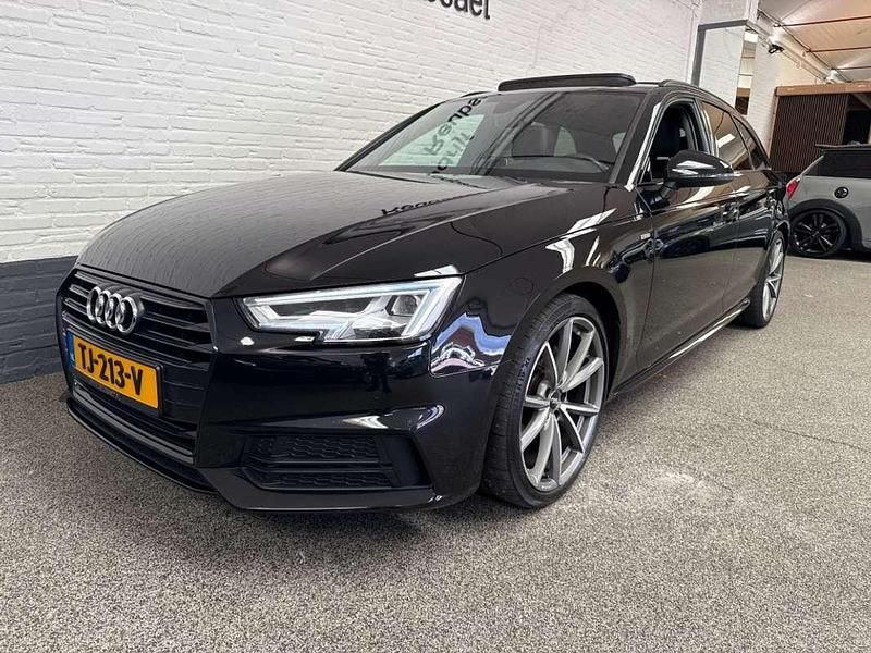 Occasion Audi A4 Black Edition 190 PK (139 kW) 2018 Zwart, metallic lak Stationwagen
