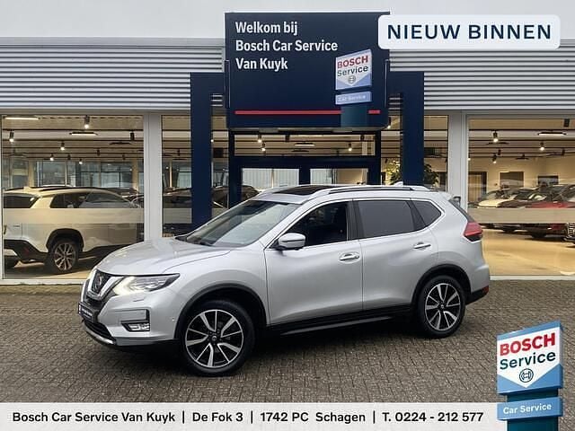 Grijs Gebruikt 2018 Nissan X-Trail N-Connecta SUV | € 17.740 (Eerlijke prijs) - Afbeelding 1/4