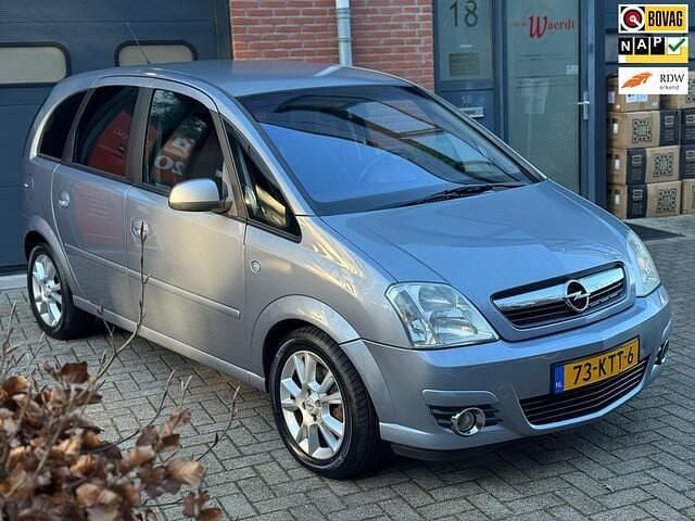 Grijs Gebruikt 2010 Opel Meriva MPV | € 3.995 (Goede deal) - Afbeelding 1/4