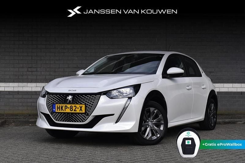 Wit Gebruikt 2022 Peugeot e-208 Active Hatchback | € 18.445 (Goede deal) - Afbeelding 1/3