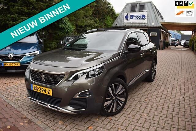 Grijs Gebruikt 2018 Peugeot 3008 GT-line SUV | € 17.745 (Eerlijke prijs) - Afbeelding 1/4