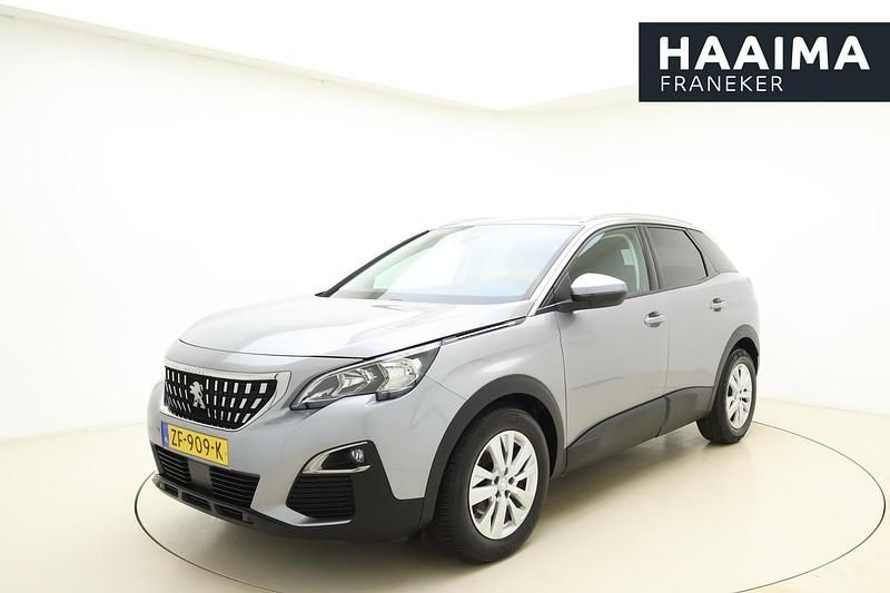Grijs Occasion 2019 Peugeot 3008 SUV | € 17.945 (Eerlijke prijs) - Afbeelding 1/4