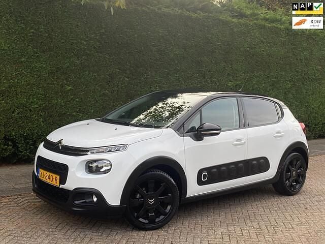 Wit Gebruikt 2019 Citroën C3 Hatchback | € 8.000 (Goede deal) - Afbeelding 1/4