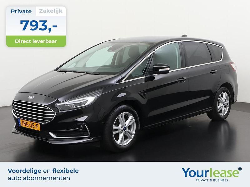 Zwart Gebruikt 2022 Ford S-MAX Titanium MPV | € 35.944 - Afbeelding 1/4