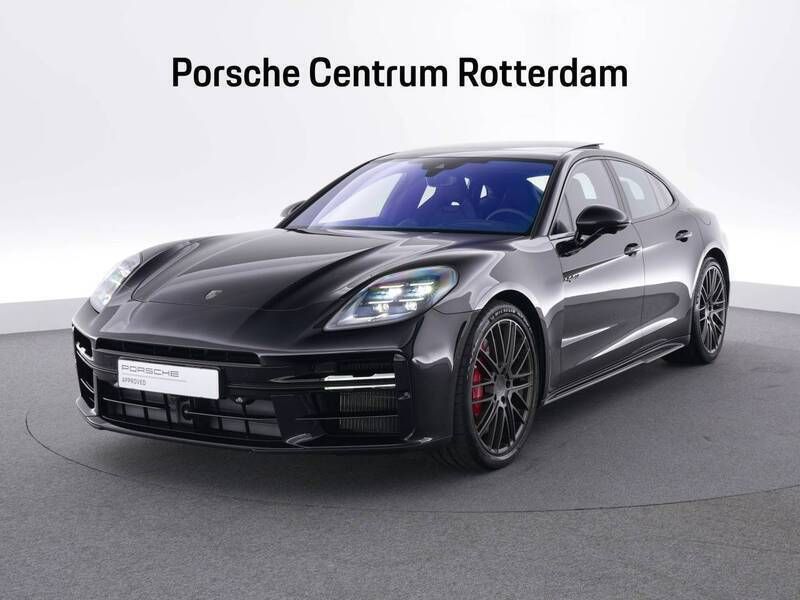 Diepzwart metallic Gebruikt 2024 Porsche Panamera Turbo E-Hybrid Sedan | € 194.500 - Afbeelding 1/4
