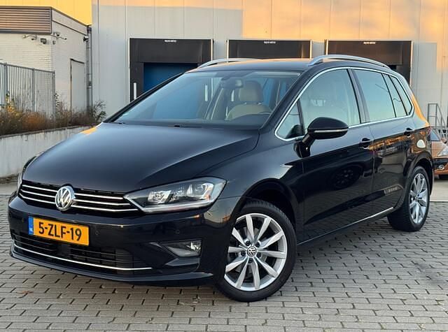 Occasion VW Golf Sportsvan Highline 125 PK (91 kW) 2014 Zwart (metallic) MPV