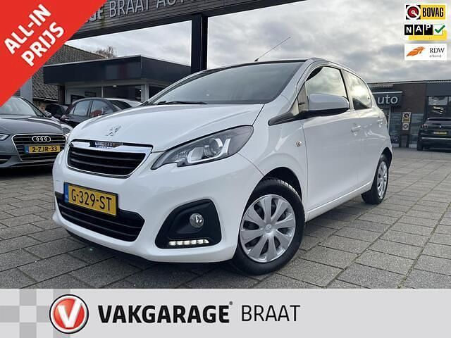 Wit Occasion 2020 Peugeot 108 Active Hatchback | € 9.350 (Eerlijke prijs) - Afbeelding 1/4